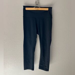 Lululemon Wunder Under Crop (Hi-Rise) 21” Black